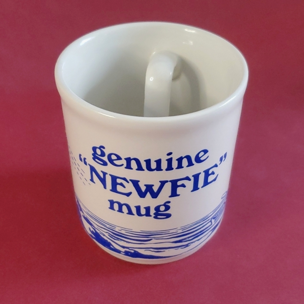 Genuine "Newfie" Mug Cup Funny Joke Gag Gift Newfoundland Vintage